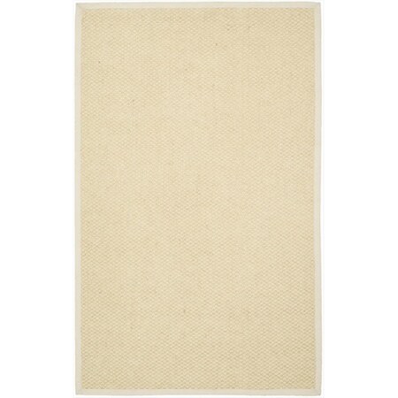 Safavieh 4 x 6 ft. Small Rectangle Casual Creme Natural Fiber Rug NF525A-4